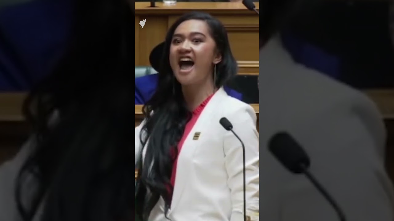 Watch New Zealand's youngest MP&rsquo;s viral war cry | SBS News