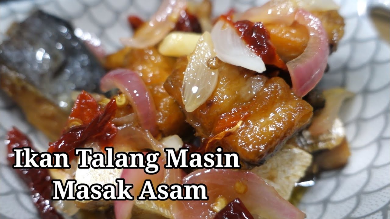 Ikan Talang Masin Masak Asam | Lauk Sahur Buat Yang Berpuasa 6