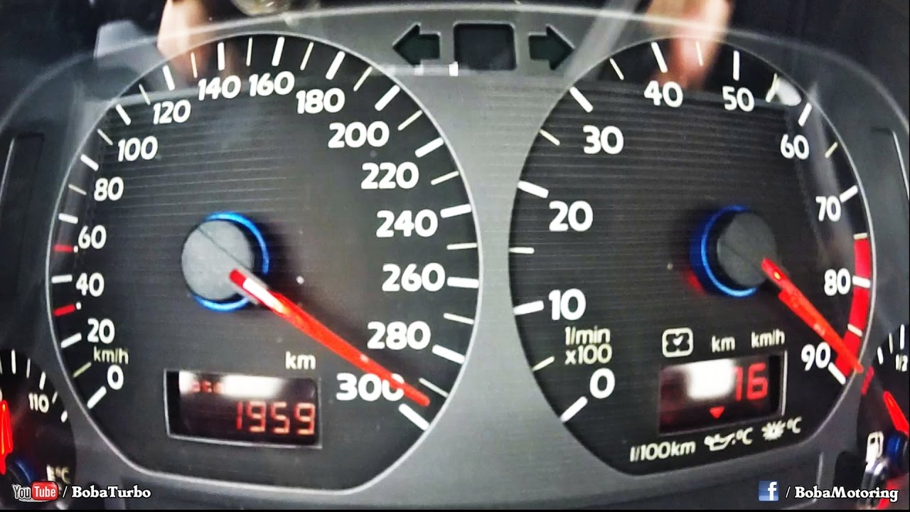 VW Golf Mk2 1233HP Brutal Tacho Video Boba Motoring 2017 My fastest run!