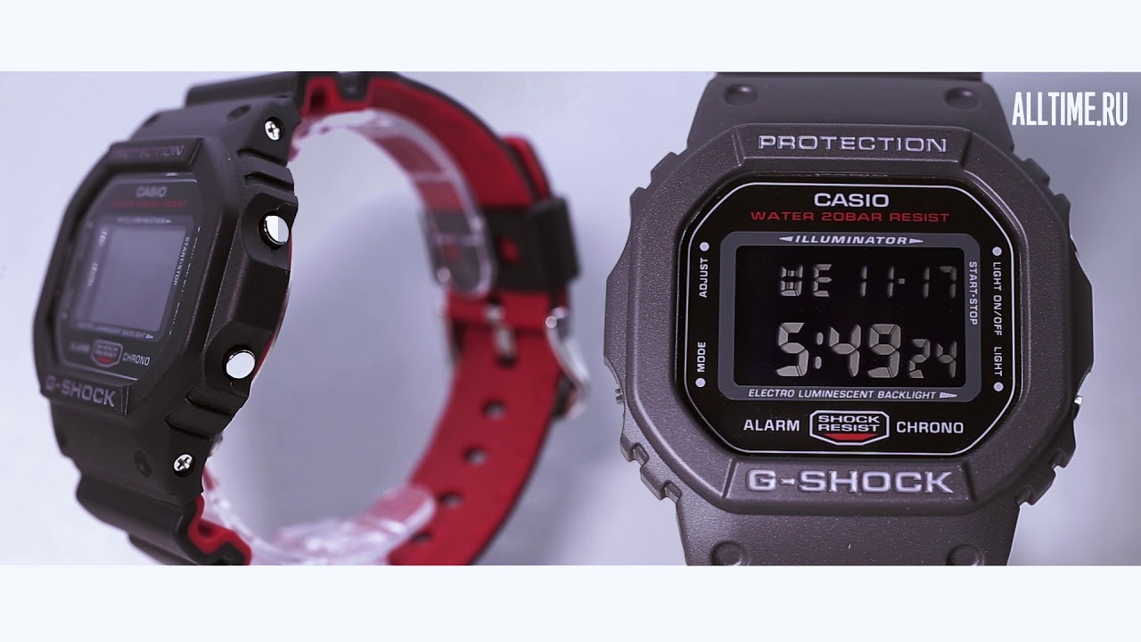 Обзор лимитированных часов Casio G-SHOCK Black & Red