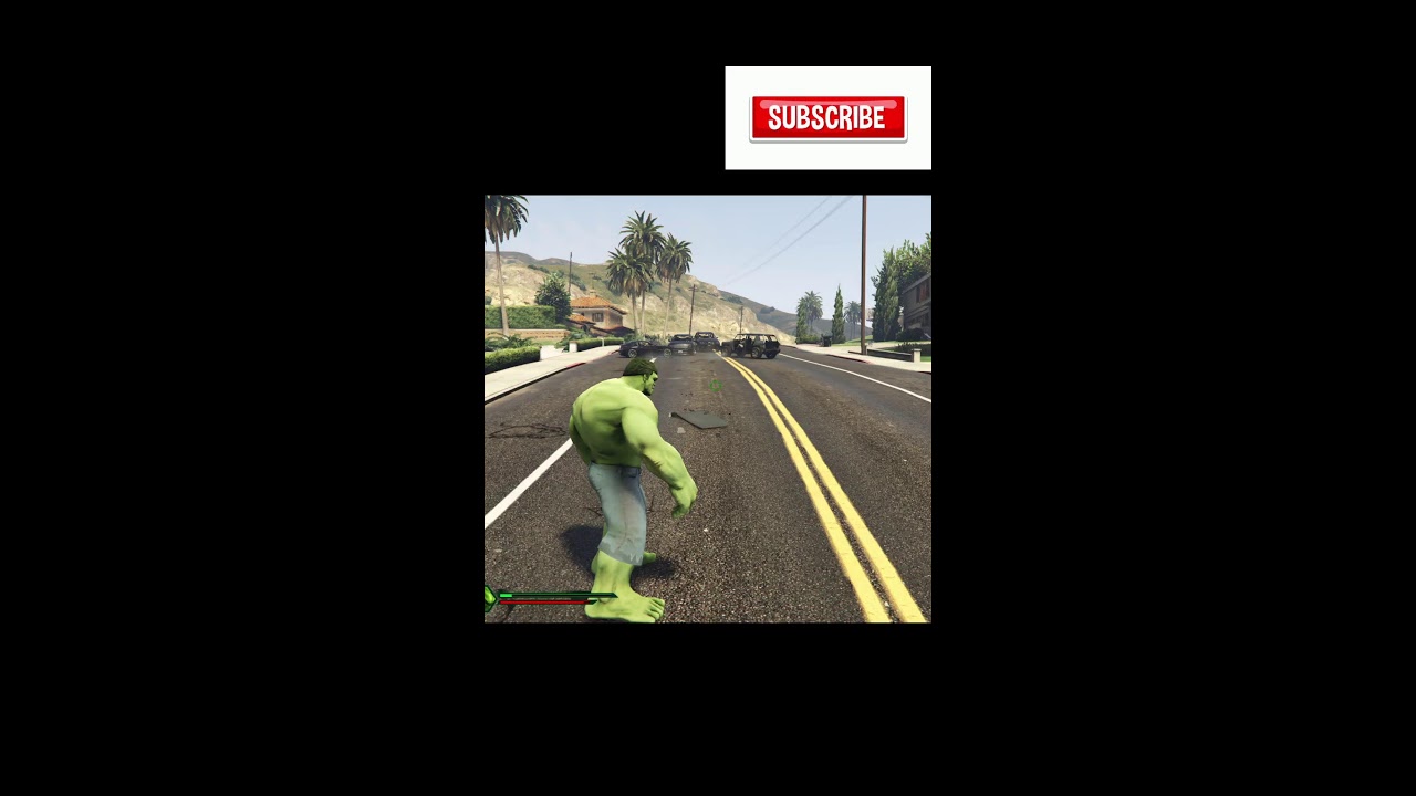 THE HULK VERY POWER #gta #gtav #gtaonly #hulk #livestream #gtaonline #gta5online #gtarp #shorts