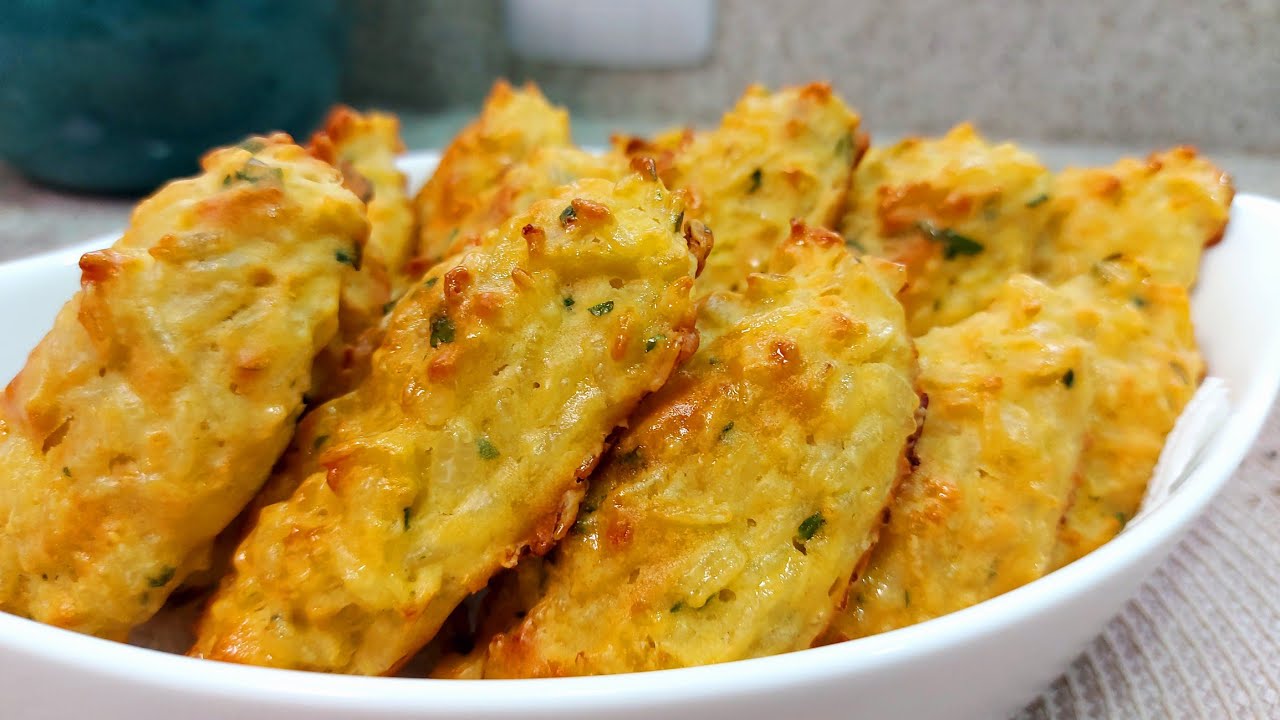 NÃO FRITE!!! Bolinho de ARROZ ASSADO |Delicioso e muito fácil