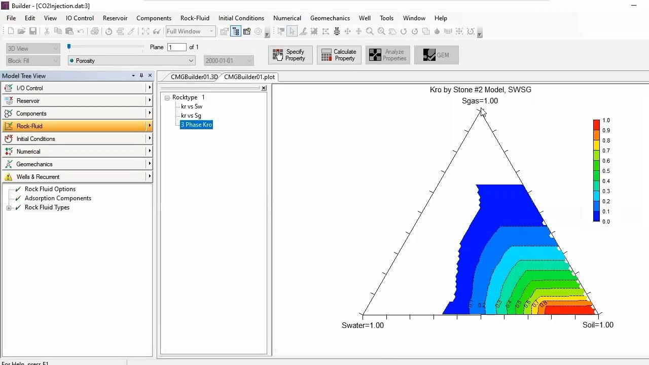 CMG 22: Rock-Fluid Interactions & Initial Conditions for CCS Case