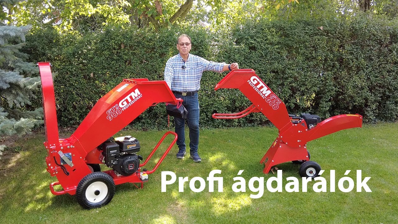 Professzionális ágdarálók, komposztaprítók, ágaprítók