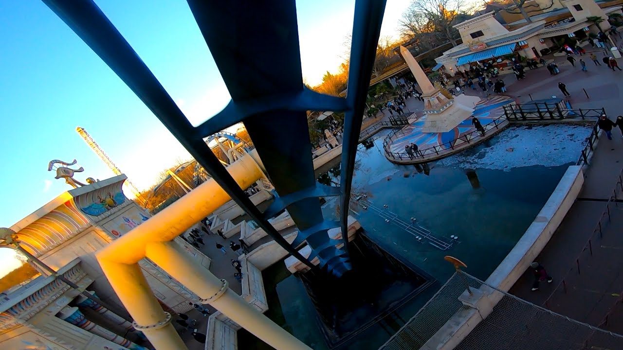 Best Inverted Coaster in Europe! || 4K60FPS || POV