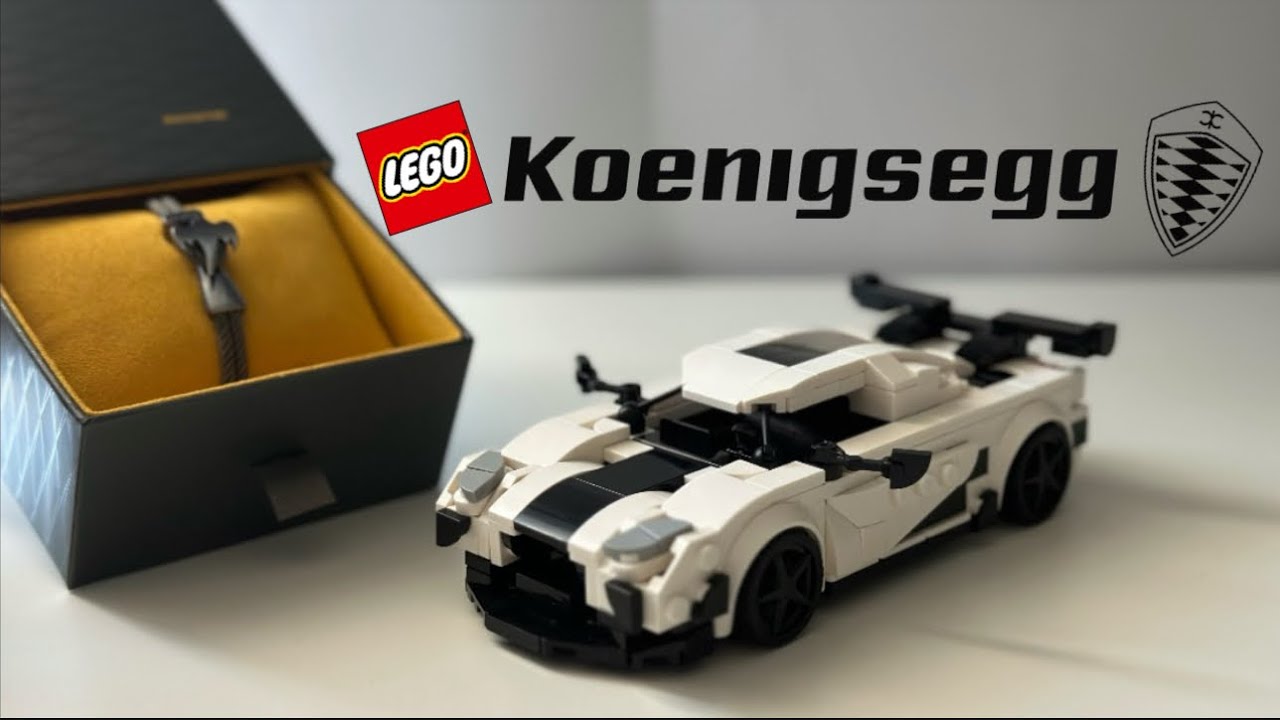Making a Koenigsegg Agera RS in Lego!