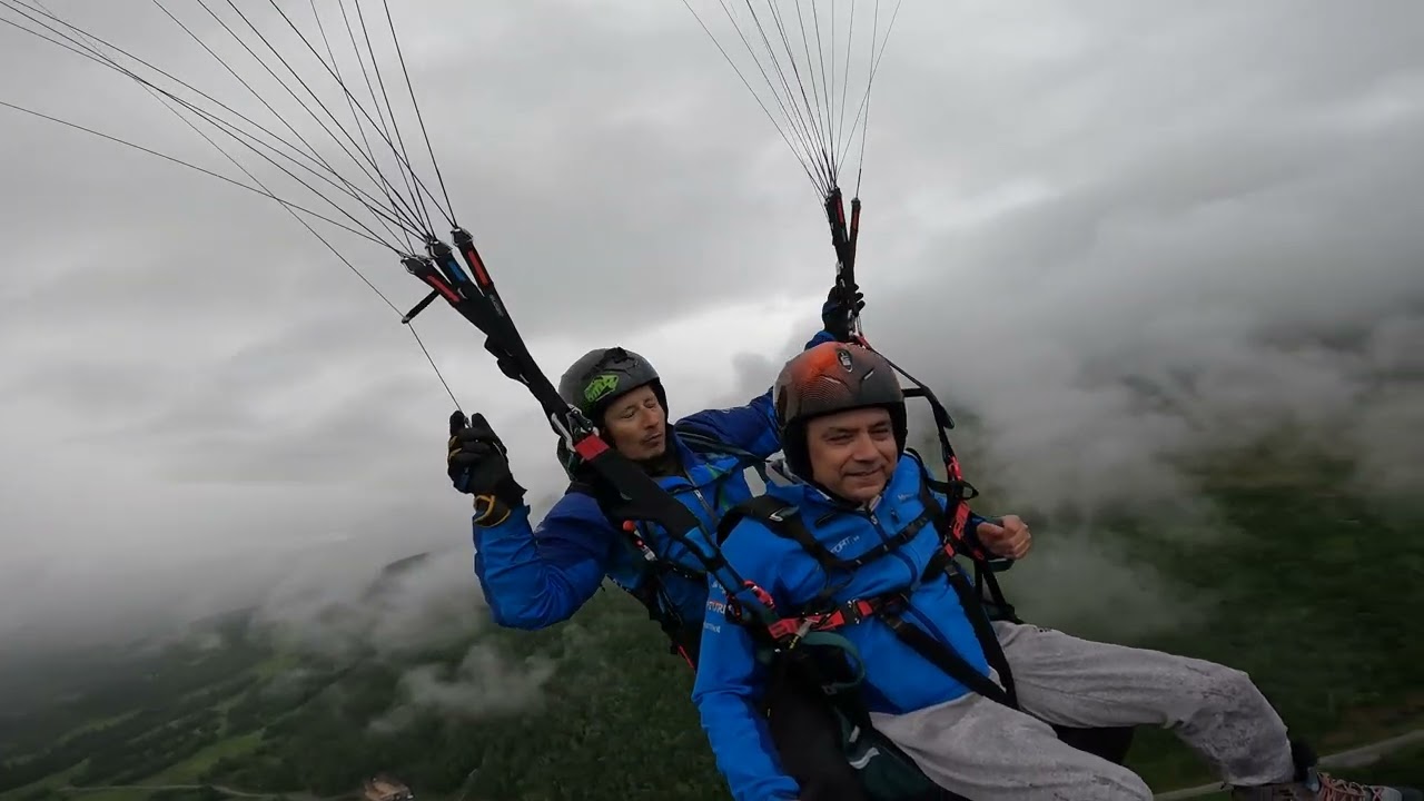 First time PARAGLIDING!!! 