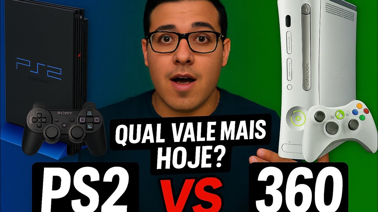 PS2 vs XBOX 360 em 2025: Qual ainda vale a pena?