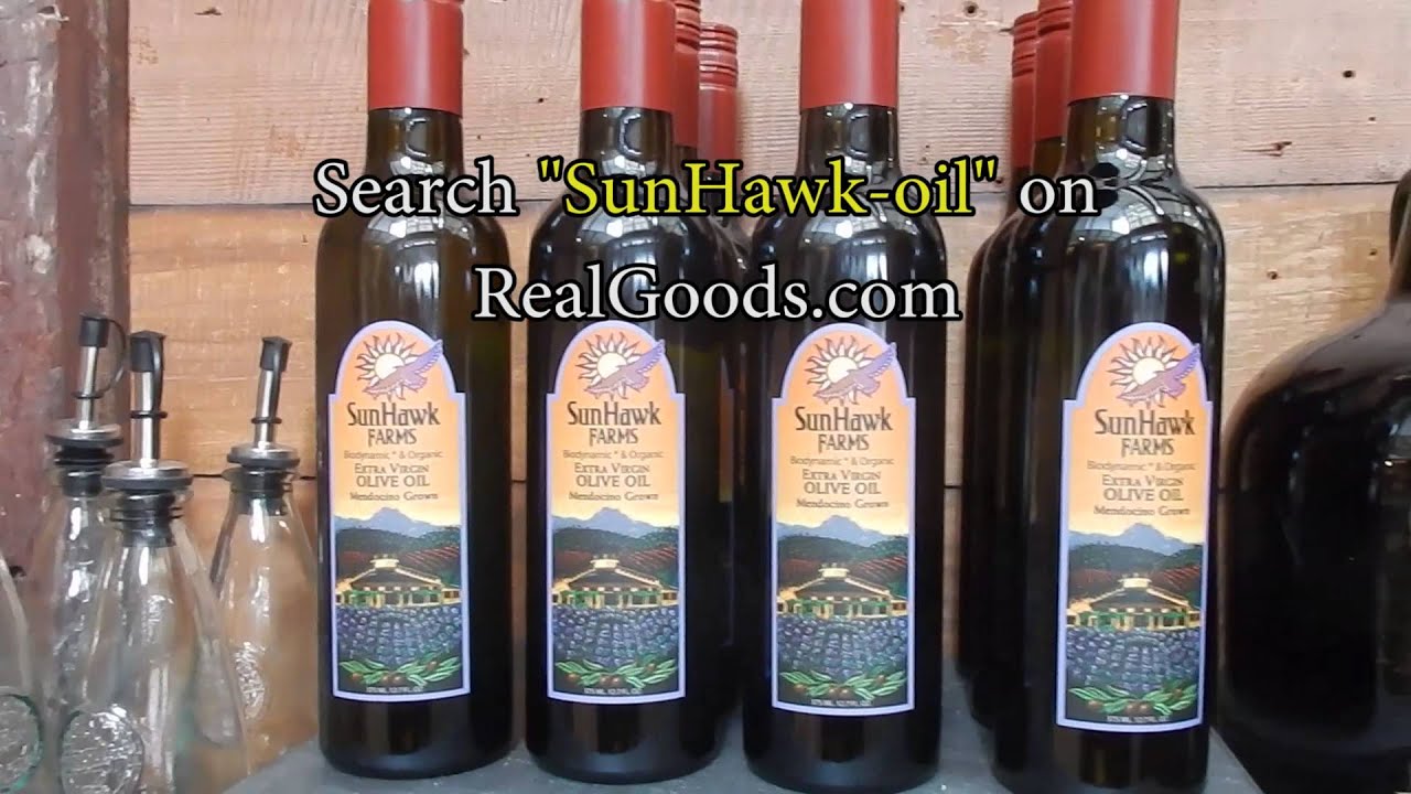 SunHawk Farms Organic 100% Extra Virgin Olive Oil