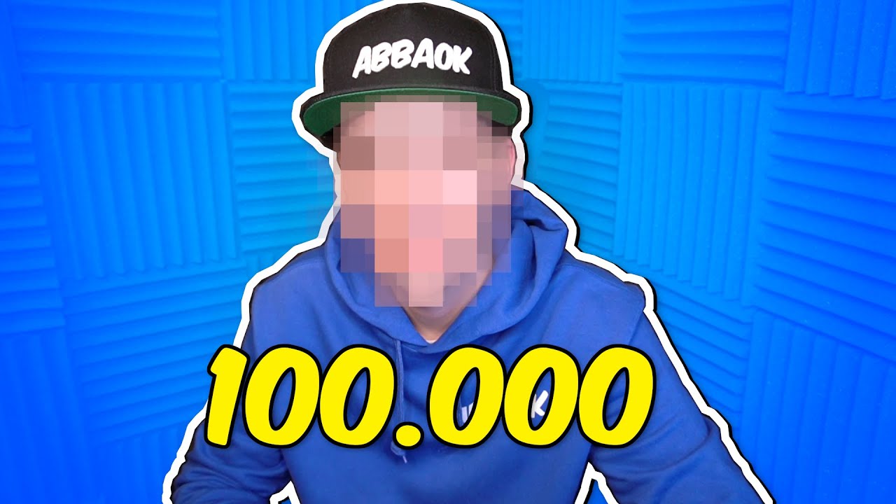 Abbaok zeigt sich in echt | 100.000 Abonnenten Special Face Reveal