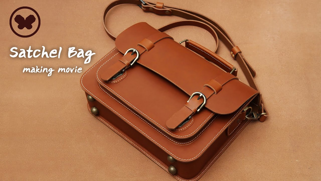 통가죽 사첼백이 탄생하는 과정 (Making a Satchel bag)