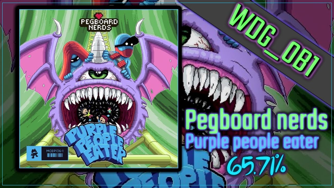 | beat saber | Pegboard Nerds - Flying Purple People Eater 👿 | 65.71% | #1 | 640 bpm burst vibro 😱