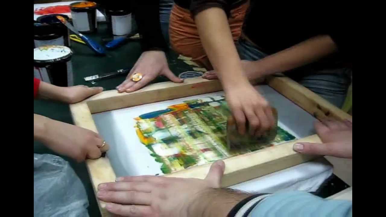 Umetnička škola Niš - Sitoštampa