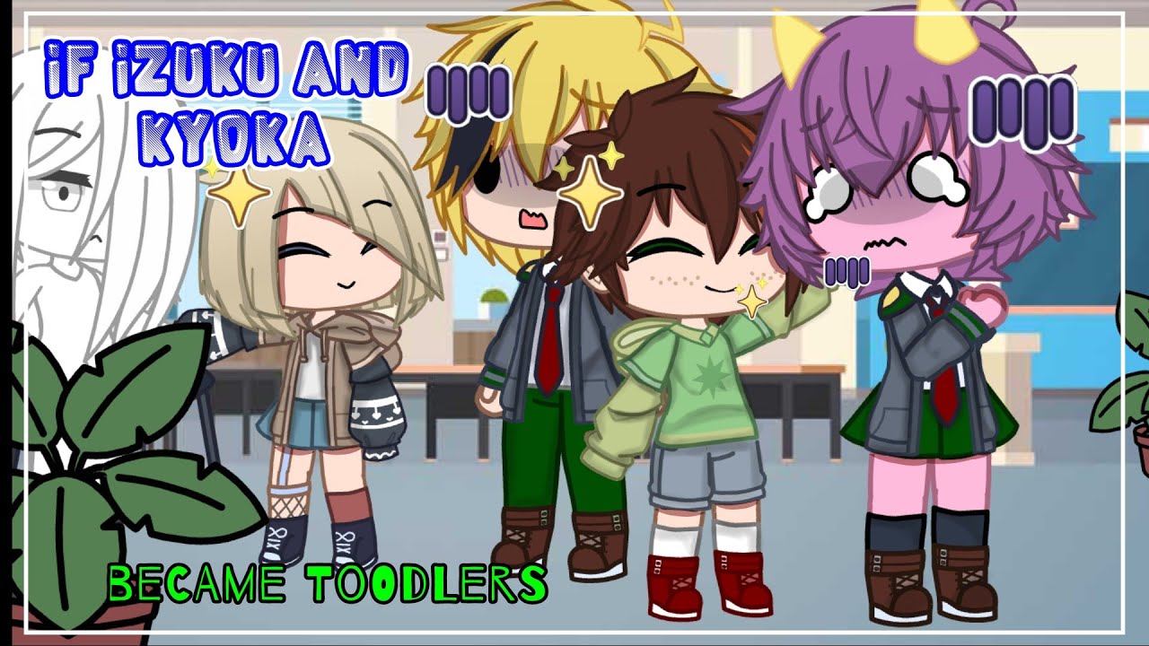 • Izuku and Kyoka Became Toodlers till the end of the day • MHA × FNAF • my AU // •Purple Gaming•