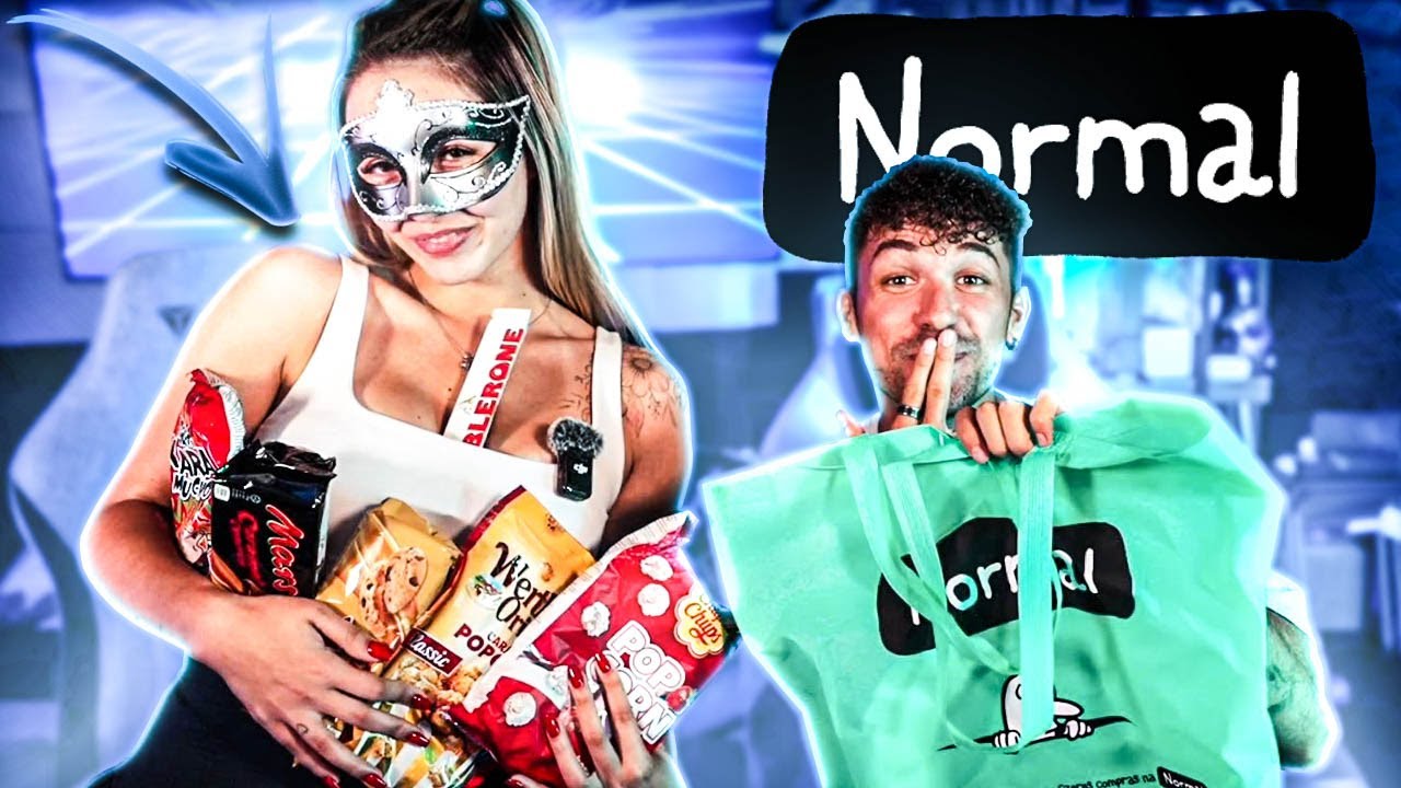 PROVANDO PRODUTOS DA LOJA NORMAL