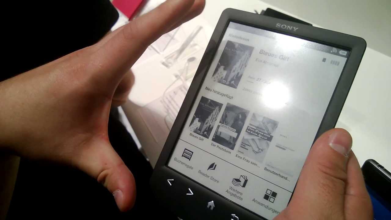 IFA 2013 - Sony Reader Wi-Fi PRS-T3 hands-on