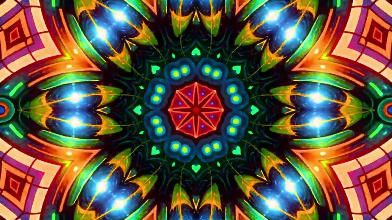 👁️ Dr. Joe Dispenza Kaleidoscope Mind Movie, Visual Meditation Music, Visual Relaxation ❊60fps 💫