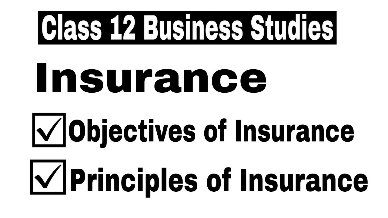 Video #70 || Objectives or Functions of Insurance in Hindi || Business Studies by Sunil Adhikari ||