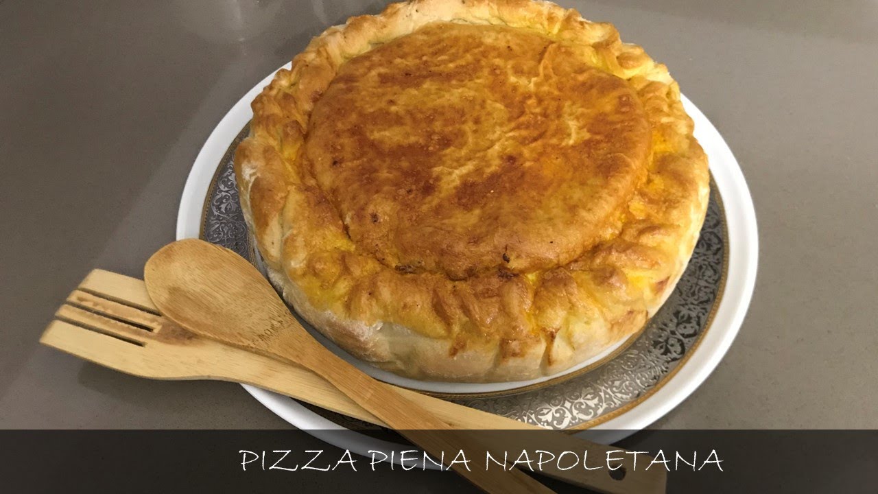 Pizza Piena Napoletana Tipica per Pasqua ma con una versione a modo mio