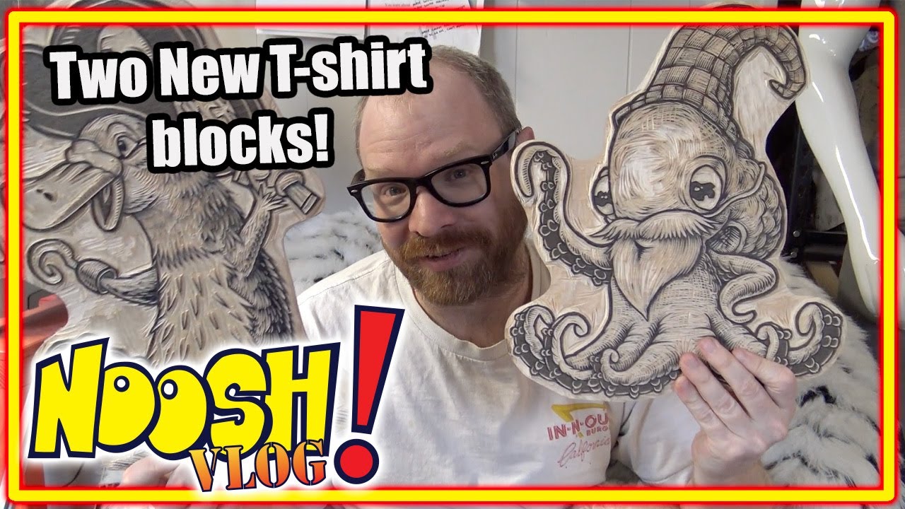 Noosh! Vlog #94: I just carved all week.