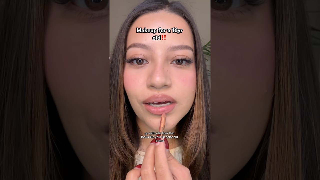 Простой и легкий макияж для 16-летней девушки ✨
