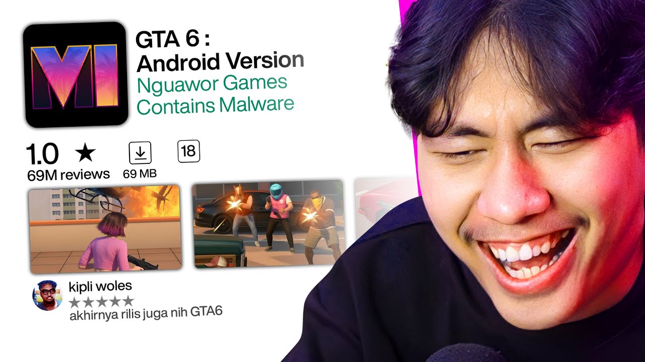 GTA 6 versi android rill or fek? 😱 - GAME NGUAWOR PLAYSTORE