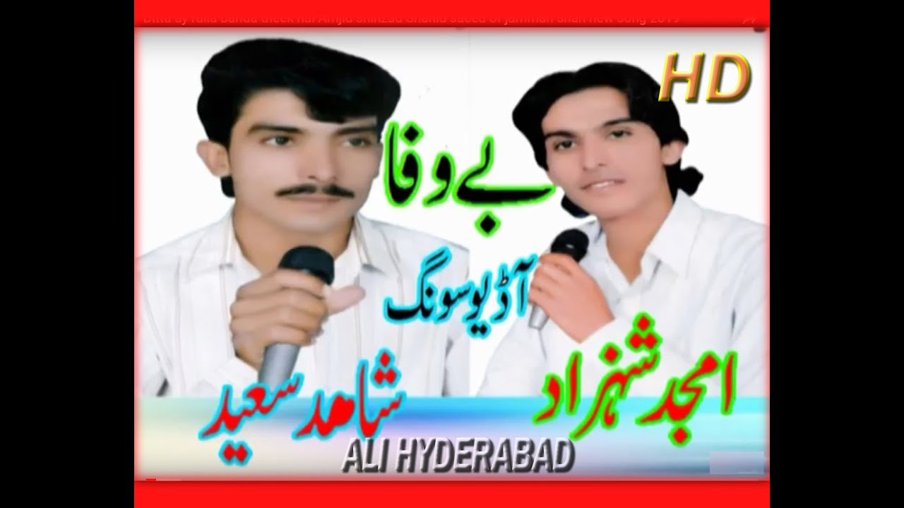 Ditta ay rulla banda theek nai | Amjad shihzad Shahid saeed | jamman shah new song 2019