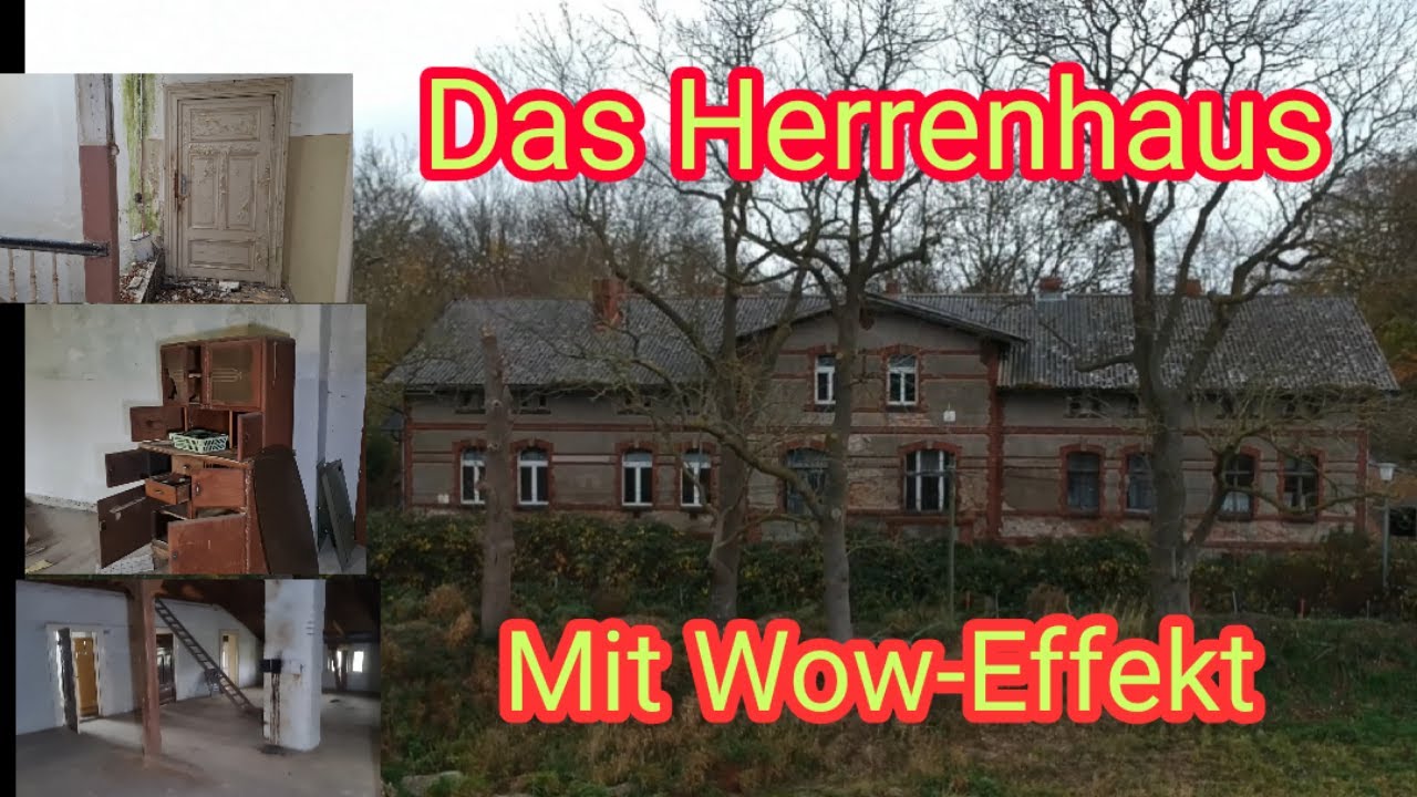 Wunderschönes verlassenes Herrenhaus