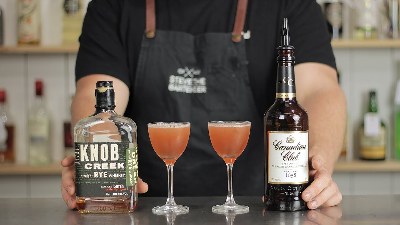 Who wins? Canada vs America in the Scofflaw Cocktail!