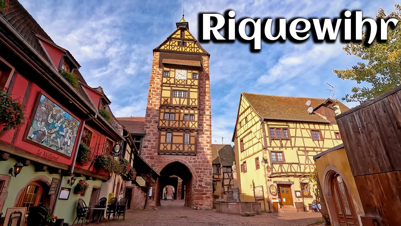 Riquewihr - Le village de La Belle et la Bête - France 01/11/2023