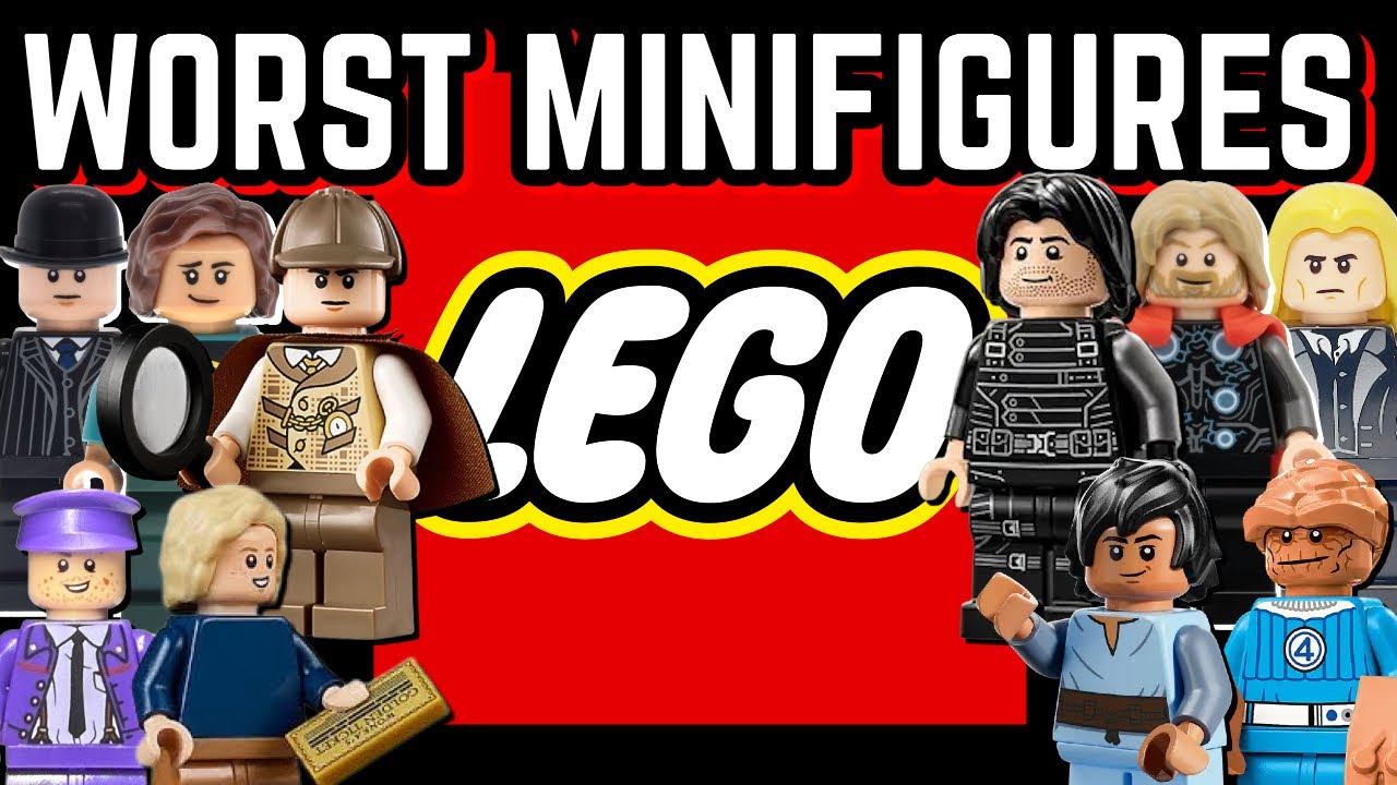 Топ-10 ХУДШИХ минифигурок LEGO 2025 года