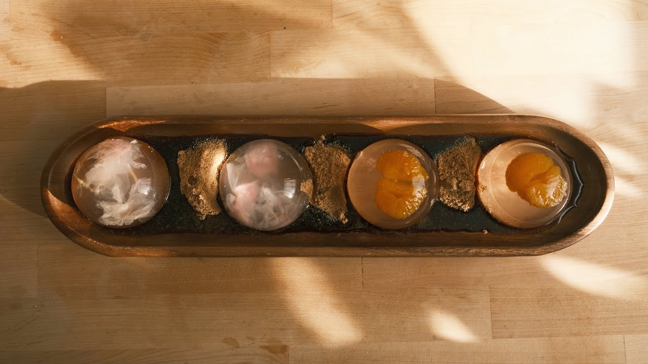 sakura mizu shingen mochi | bánh mochi giọt nước