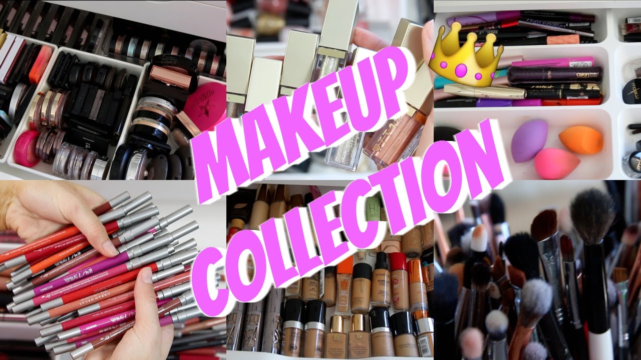 My Makeup Collection & Storage 2017 | SHANI GRIMMOND