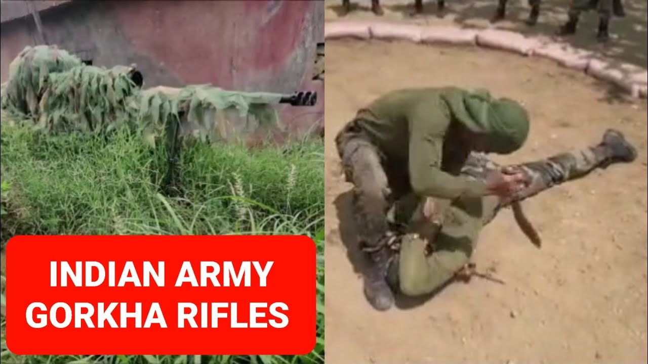 Indian Army GORKHA RIFLES | SNIPER & UNARMED COMBAT training at LOC
