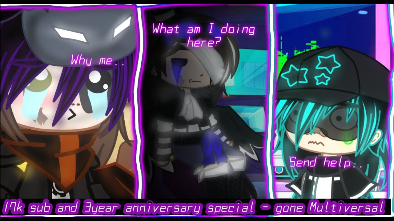 Dare video :Gone multiversal |17k subs and 3 year anniversary special [Fnia Gacha]