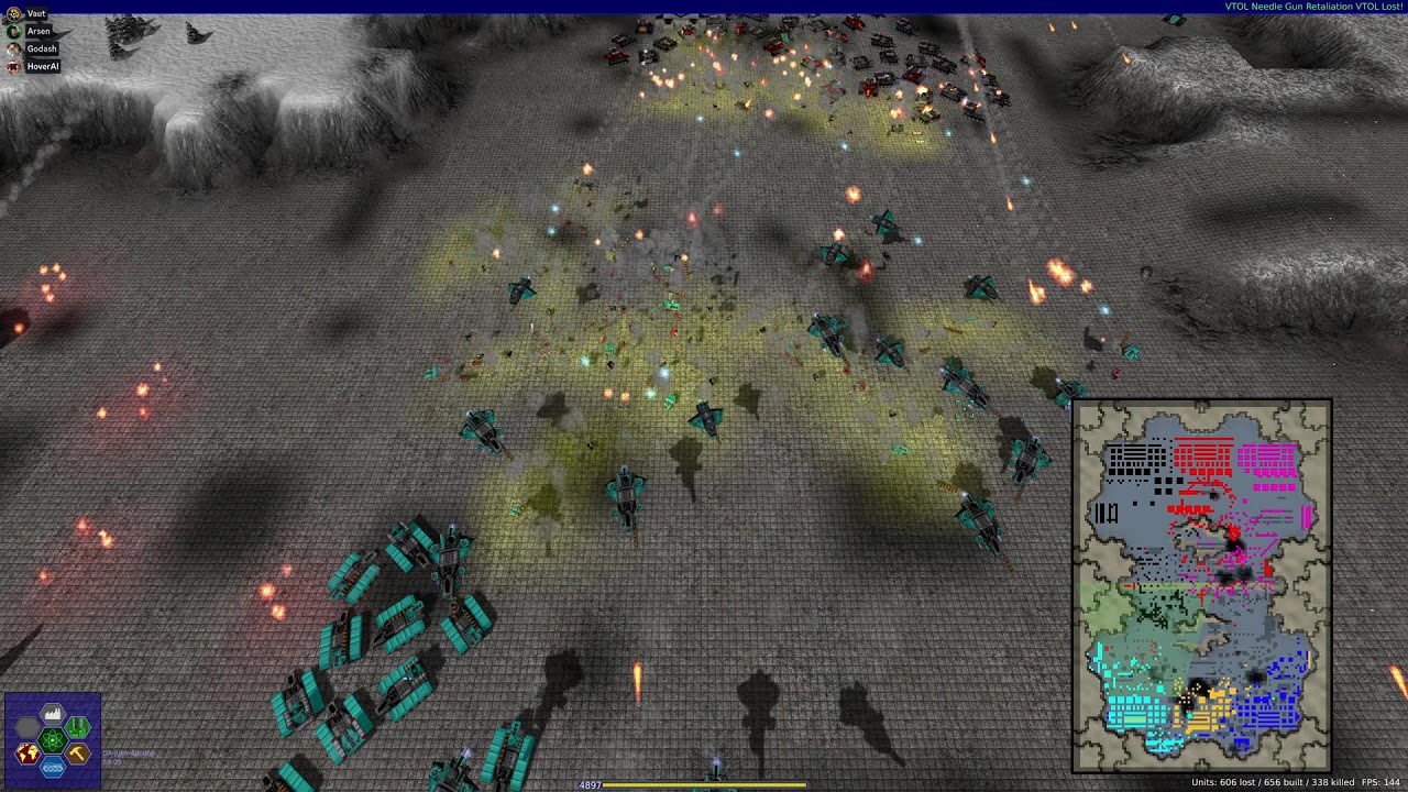 Вечерние игры Vaut'а. Warzone 2100