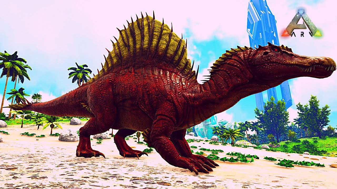 Ark: Survival Evolved - Crystal Isles E38 - How to Tame a Spinosaurus