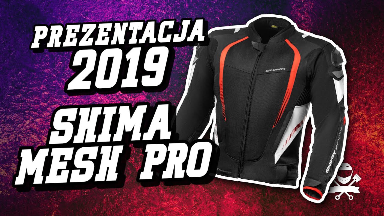 Letnia, miejska kurtka za 499.99zł? Shima Mesh Pro - Nowość 2019!