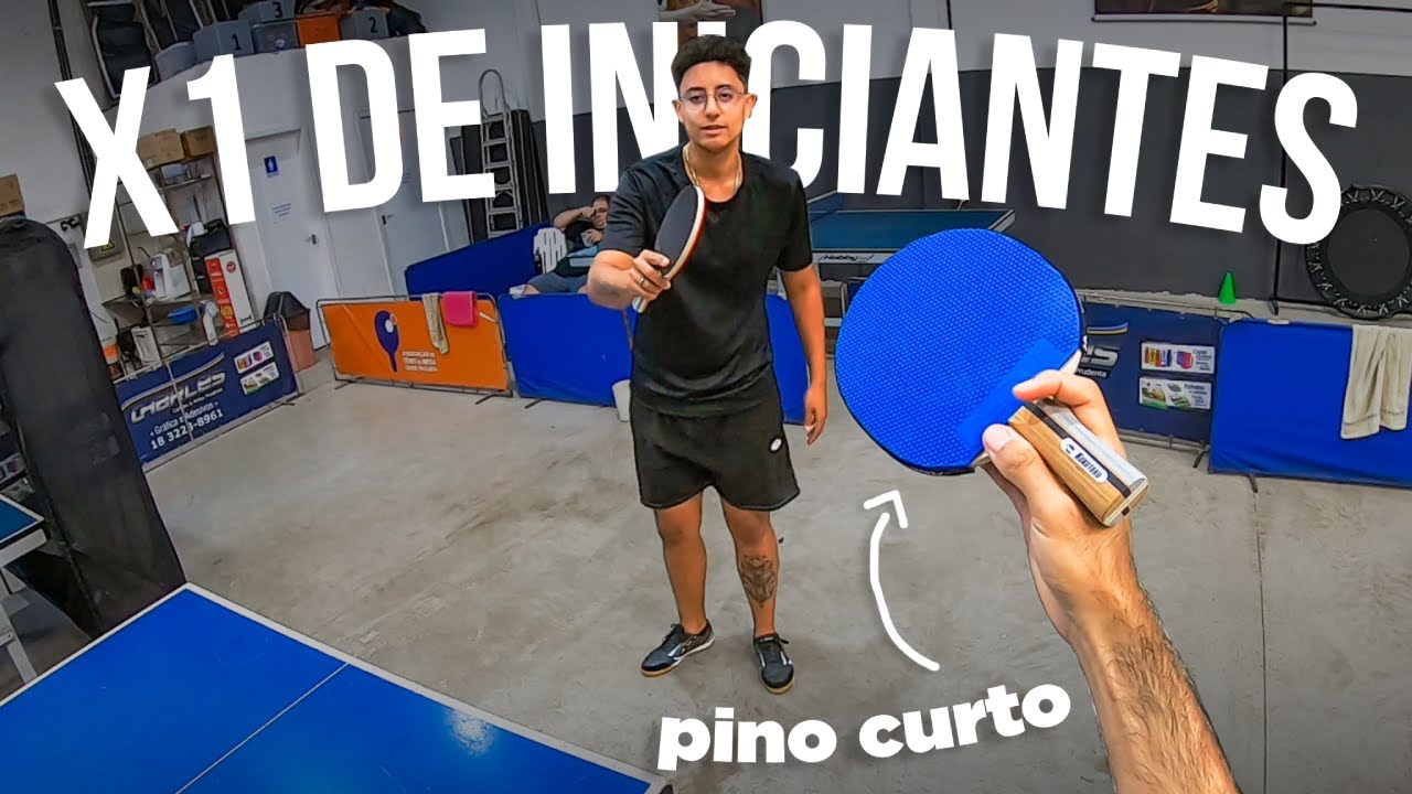 ELE PEDIU REVANCHE NO TÊNIS DE MESA E EU ACEITEI (mas não esperava que aconteceria isso...)