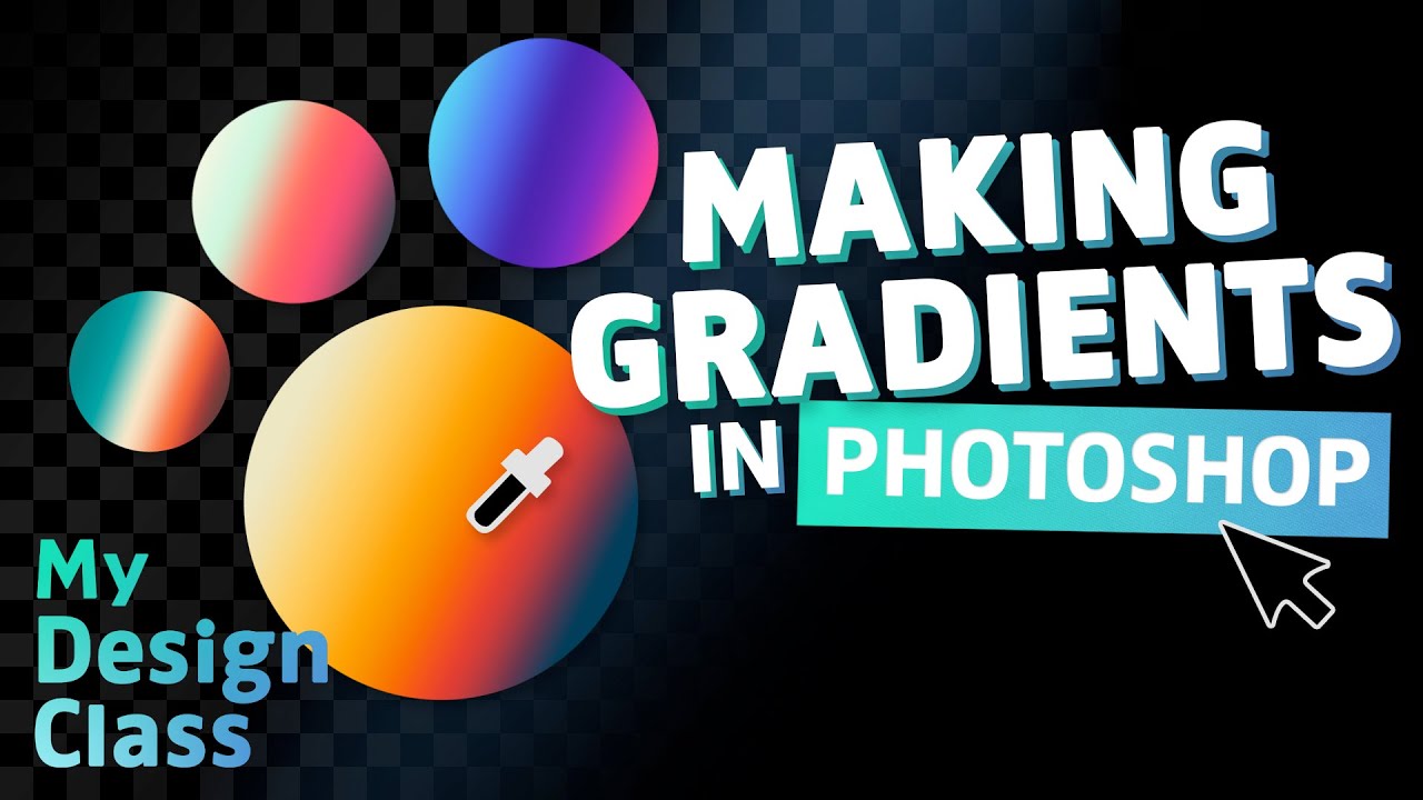 Как сделать многоцветные градиенты в Photoshop!