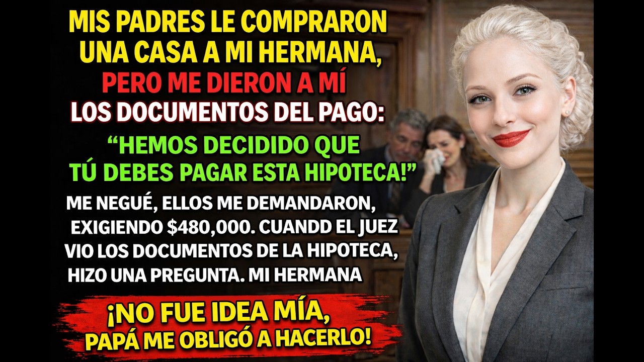 Me Obligaron a Pagar la Hipoteca de Mi Hermana… Pero el Juez Descubrió la Verdad