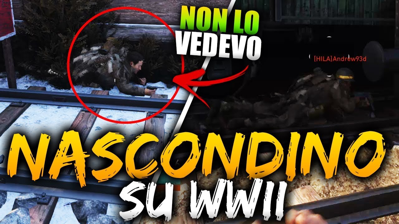UN NASCONDIGLIO INSOSPETTABILE!! - NASCONDINO SU WWII [LAMA , RAMPAGE E CO]