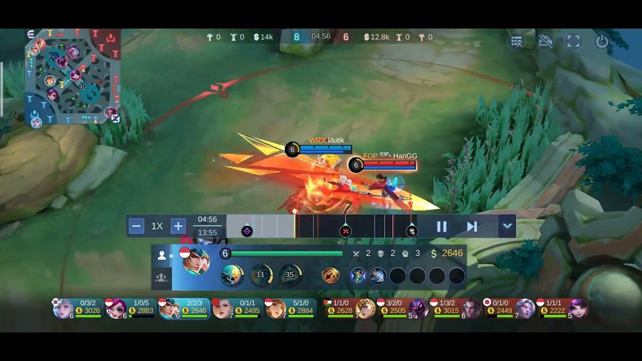 Zilong Roam vs Helcurt Roam – Assassin Hunter on the loose!