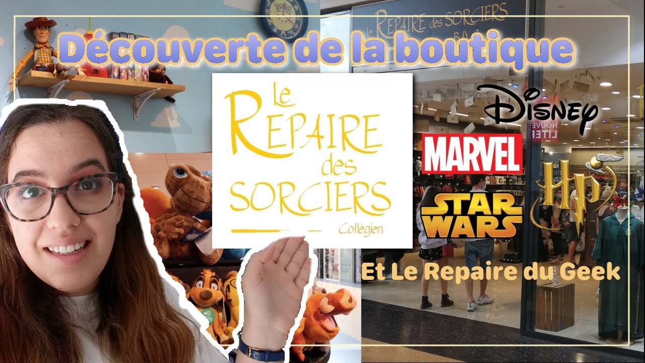 JE DÉCOUVRE UNE BOUTIQUE 100% DISNEY ET HARRY POTTER