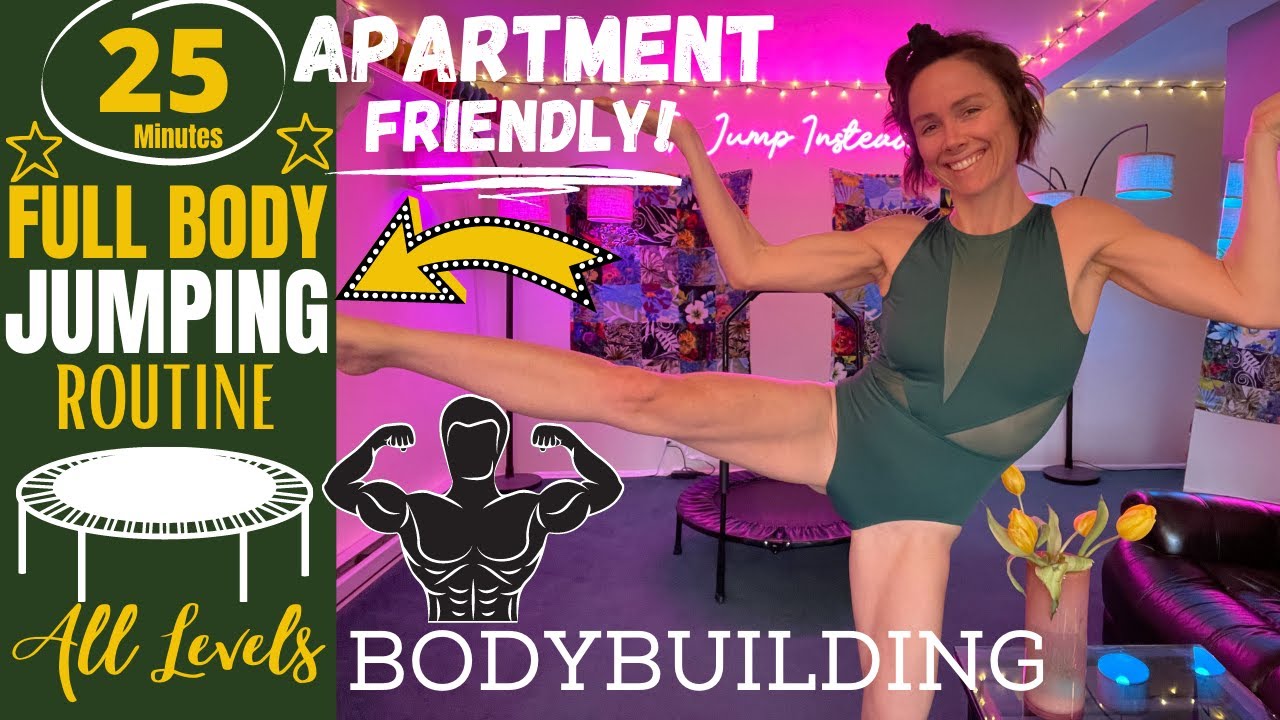 25 min | Full Body | BODYBUILDING Routine | Apartment Friendly | I Jump Instead on a Cellerciser®