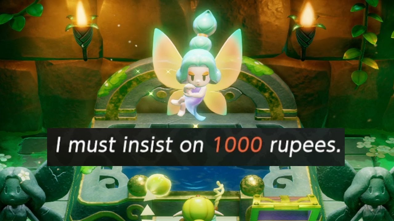 What Happens if you Pay 1000 Rupees to the Great Fairy - The Legend of Zelda: Echoes of Wisdom