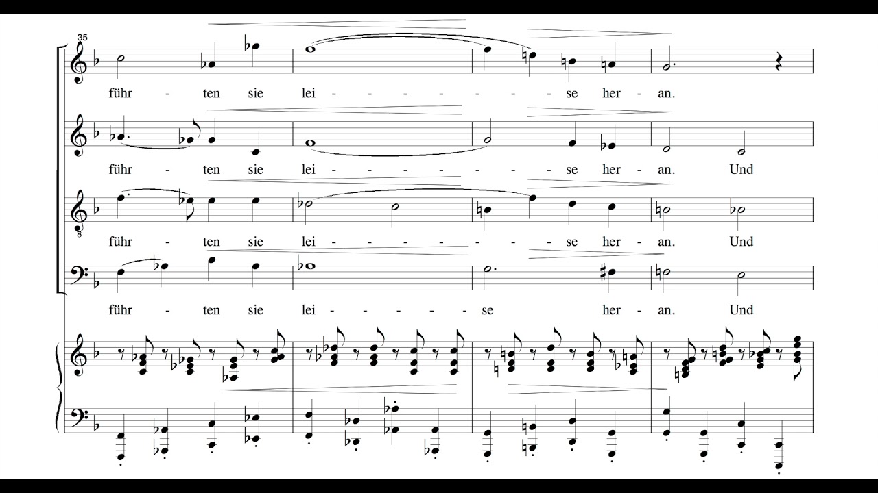 Brahms - Abendlied, Op. 92