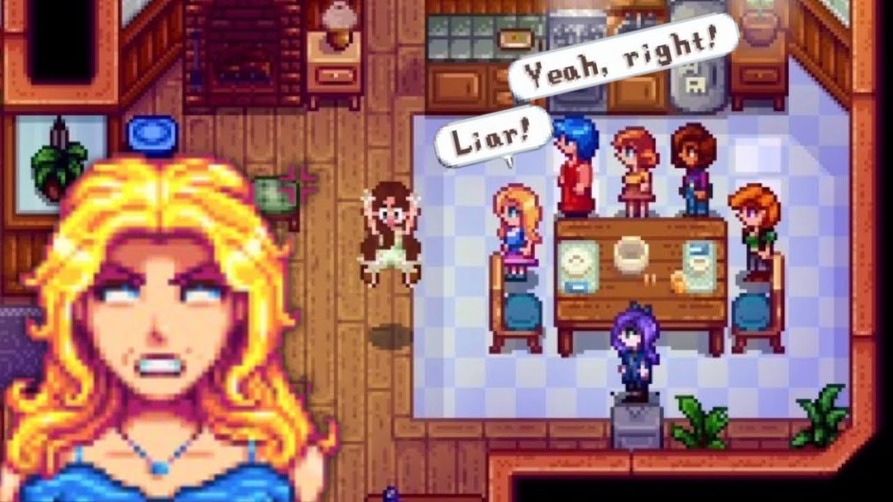 I dated all of the bachelorettes in Stardew Valley 