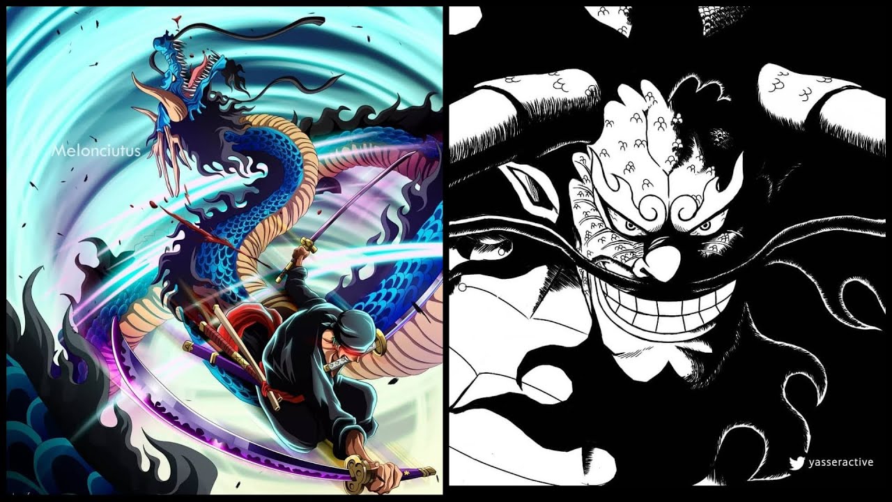 One Piece 1003 Spiegato e Teoria-Kaido Sfodera la sua Forma IBRIDA-Zoro TAGLIA e ferisce il Dragone