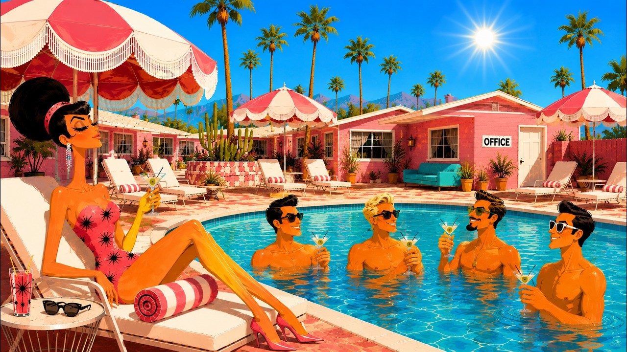 1960's JAZZ LOUNGE COCKTAIL MUSIC | THE ATOMIC SWIM CLUB